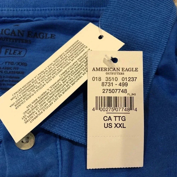 American Eagle Flex Classic Fit Polo - Picture 5 of 6